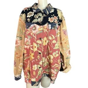 Stonebridge 2X Floral Cotton Jacket